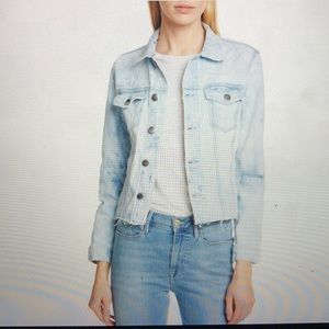 Raw Hem Denim Jacket